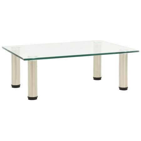 322760  TV Stand Transparent 40x35x17 cm Tempered Glass en Muebles TV | Comprar online en Foro24