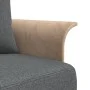 L-shaped sofa bed dark gray fabric 279x140x70 cm by vidaXL, Sofas - Ref: Foro24-3157212, Price: 458,25 €, Discount: %