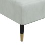 L-shaped sofa bed light gray velvet 279x140x70 cm by vidaXL, Sofas - Ref: Foro24-3157215, Price: 497,59 €, Discount: %