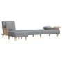 L-förmiges Schlafsofa hellgrauer Stoff 279x140x70 cm von vidaXL, Sofas - Ref: Foro24-3157211, Preis: 420,80 €, Rabatt: %