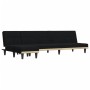Sofá cama en forma de L tela negro 255x140x70 cm von vidaXL, Sofas - Ref: Foro24-3157228, Preis: 392,85 €, Rabatt: %