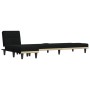 Sofá cama en forma de L tela negro 255x140x70 cm von vidaXL, Sofas - Ref: Foro24-3157228, Preis: 392,85 €, Rabatt: %