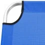 Extra hohe Senioren-Klappliege aus Aluminium in Blau von vidaXL, Liegen - Ref: Foro24-47912, Preis: 163,20 €, Rabatt: %