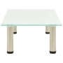 Mueble para TV de vidrio templado esmerilado 80x35x17 cm