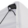 Professional folding tent with 4 walls white steel 2x2 m by vidaXL, Tents and gazebos - Ref: Foro24-48888, Price: 129,07 €, D...