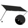 Retractable awning with LED anthracite gray 250x150 cm by vidaXL, Awnings - Ref: Foro24-145917, Price: 53,89 €, Discount: %