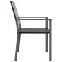 Gartenstühle 4 Stück schwarzes synthetisches Rattan 54x62,5x89 cm von vidaXL, Gartenstühle - Ref: Foro24-3187083, Preis: 148,...