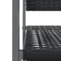 Gartenstühle 4 Stück schwarzes synthetisches Rattan 54x62,5x89 cm von vidaXL, Gartenstühle - Ref: Foro24-3187083, Preis: 148,...