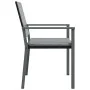 Garden chairs with 6 black synthetic rattan cushions, 54x62.5x89 cm by vidaXL, Garden chairs - Ref: Foro24-3187082, Price: 25...