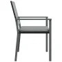 Kissen für Gartenstühle, 4 Stück, schwarzes synthetisches Rattan, 54 x 62,5 x 89 cm von vidaXL, Gartenstühle - Ref: Foro24-31...