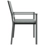 Kissen für Gartenstühle, 4 Stück, schwarzes synthetisches Rattan, 54 x 62,5 x 89 cm von vidaXL, Gartenstühle - Ref: Foro24-31...