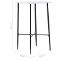Mesa alta de cocina MDF blanco 60x60x111 cm de vidaXL, Mesas de cocina y de comedor - Ref: Foro24-281550, Precio: 98,54 €, De...