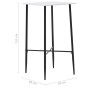 Weißer MDF-Küchenhochtisch 60x60x111 cm von vidaXL, Küchen- und Esstische - Ref: Foro24-281550, Preis: 96,82 €, Rabatt: %