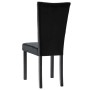 Esszimmerstühle 2 Einheiten aus schwarzem Samt von vidaXL, Essstühle - Ref: Foro24-246486, Preis: 170,36 €, Rabatt: %
