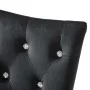 Sillas de comedor 2 unidades terciopelo negro de vidaXL, Sillas de comedor - Ref: Foro24-246486, Precio: 167,29 €, Descuento: %