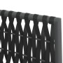 Sillas jardín y cojines 6 uds ratán sintético negro 54x61x83 cm de vidaXL, Sillas de jardín - Ref: Foro24-3187090, Precio: 48...