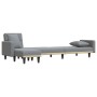L-förmiges Schlafsofa aus hellgrauem Stoff, 275 x 140 x 70 cm von vidaXL, Sofas - Ref: Foro24-3157232, Preis: 410,96 €, Rabat...