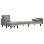 L-shaped sofa bed light gray fabric 275x140x70 cm by vidaXL, Sofas - Ref: Foro24-3157232, Price: 437,09 €, Discount: %