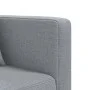 L-shaped sofa bed light gray fabric 275x140x70 cm by vidaXL, Sofas - Ref: Foro24-3157232, Price: 437,09 €, Discount: %