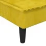 L-förmiges Schlafsofa gelber Samt 255x140x70 cm von vidaXL, Sofas - Ref: Foro24-3157264, Preis: 410,82 €, Rabatt: %