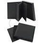 Taburete con almacenaje plegable cuero sintético negro by vidaXL, Folding stools and chairs - Ref: Foro24-247081, Price: 25,4...