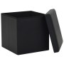 Taburete con almacenaje plegable cuero sintético negro von vidaXL, Klapphocker und Stühle - Ref: Foro24-247081, Preis: 28,30 ...