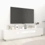 TV-Schrank mit weißen LED-Leuchten 200x35x40 cm von vidaXL, TV-Möbel - Ref: Foro24-3081906, Preis: 129,77 €, Rabatt: %