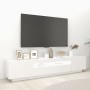 TV-Schrank mit weißen LED-Leuchten 200x35x40 cm von vidaXL, TV-Möbel - Ref: Foro24-3081906, Preis: 131,70 €, Rabatt: %