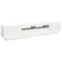 TV-Schrank mit weißen LED-Leuchten 200x35x40 cm von vidaXL, TV-Möbel - Ref: Foro24-3081906, Preis: 129,77 €, Rabatt: %