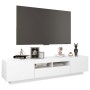 TV-Schrank mit weißen LED-Leuchten 180x35x40 cm von vidaXL, TV-Möbel - Ref: Foro24-3081897, Preis: 130,00 €, Rabatt: %