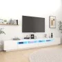 TV-Möbel mit LED-Lichtern in Weiß, 300x35x40 cm. von vidaXL, TV-Möbel - Ref: Foro24-3081924, Preis: 201,51 €, Rabatt: %