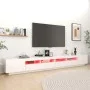 TV-Möbel mit LED-Lichtern in Weiß, 300x35x40 cm. von vidaXL, TV-Möbel - Ref: Foro24-3081924, Preis: 201,51 €, Rabatt: %