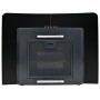 Wand-Dunstabzugshaube 60 cm Edelstahl 756 m³/h schwarz von vidaXL, Extraktoren - Ref: Foro24-50707, Preis: 157,58 €, Rabatt: %
