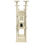 Cat scratching post with cream sisal posts 174 cm by vidaXL, Cat furniture - Ref: Foro24-171533, Price: 144,92 €, Discount: %
