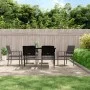 Sillas de jardín 6 uds ratán sintético negro 54x62,5x89 cm de vidaXL, Sillas de jardín - Ref: Foro24-3187084, Precio: 217,84 ...