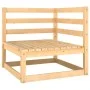 Garden furniture set 10 pieces with anthracite cushions solid pine wood by vidaXL, Garden sets - Ref: Foro24-3083925, Price: ...