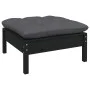 Garden furniture 5 pieces with anthracite pine wood cushions by vidaXL, Garden sets - Ref: Foro24-3096026, Price: 459,65 €, D...