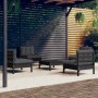 Garden furniture 5 pieces with anthracite pine wood cushions by vidaXL, Garden sets - Ref: Foro24-3096038, Price: 466,78 €, D...