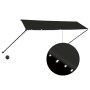 Retractable awning with LED anthracite gray 350x150 cm by vidaXL, Awnings - Ref: Foro24-145919, Price: 64,40 €, Discount: %