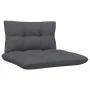 Gartenmöbel 4-teilig mit anthrazitfarbenen Kiefernholzkissen von vidaXL, Gartensets - Ref: Foro24-3096030, Preis: 336,17 €, R...