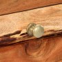 Aparador de madera maciza de acacia 120x35x75 cm de vidaXL, Aparadores - Ref: Foro24-247449, Precio: 315,35 €, Descuento: %