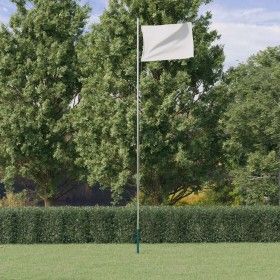 Modular flagpole silver aluminum 6.23 m by vidaXL, Flags and windsocks - Ref: Foro24-153562, Price: 69,88 €, Discount: %