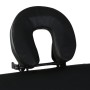 Klappbare Massageliege mit 4 Zonen, Struktur aus schwarzem Aluminium von vidaXL, Massageliegen - Ref: Foro24-110099, Preis: 1...