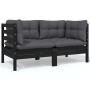 Garden furniture set 6 pieces and cushions solid pine wood by vidaXL, Garden sets - Ref: Foro24-3096200, Price: 568,78 €, Dis...
