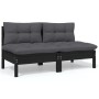 9-piece garden furniture set with solid pine wood cushions by vidaXL, Garden sets - Ref: Foro24-3096170, Price: 877,06 €, Dis...