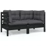 4-piece garden furniture set with solid pine wood cushions by vidaXL, Garden sets - Ref: Foro24-3096176, Price: 368,19 €, Dis...