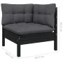 8-piece garden furniture set with solid pine wood cushions by vidaXL, Garden sets - Ref: Foro24-3096236, Price: 726,31 €, Dis...