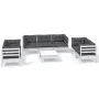 Gartenmöbel 8-teilig mit Kissen aus massivem Kiefernholz von vidaXL, Gartensets - Ref: Foro24-3096263, Preis: 775,72 €, Rabat...
