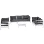 Gartenmöbel 8-teilig mit Kissen aus massivem Kiefernholz von vidaXL, Gartensets - Ref: Foro24-3096263, Preis: 775,72 €, Rabat...