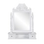 Rectangular MDF Folding Mirror Dressing Table by vidaXL, Bedroom Dressers - Ref: Foro24-60628, Price: 76,57 €, Discount: %